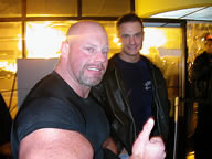 Brad Hollibaugh & Dan Decker at a nightclub