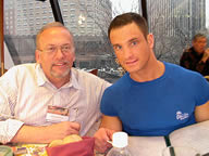 My friends Richard Morris (photographer) and Dan Decker (bodybuilder)