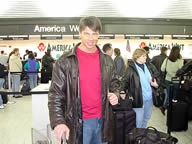 Roland Kickinger @ the airport